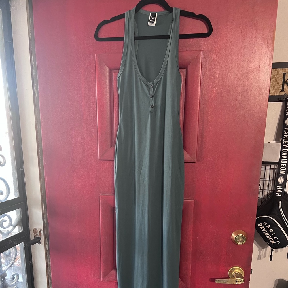 Windsor Dress / maxi / size small / Sage Green